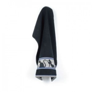 Handdoek - Katten - Zwart